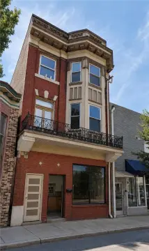 Brick Storefront With Basement