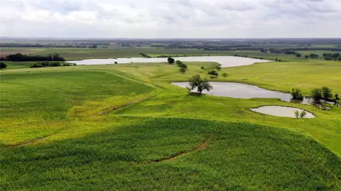 Ranch with Lake and Barn