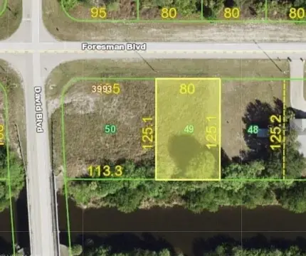 Waterfront Corner Lot Opportunity