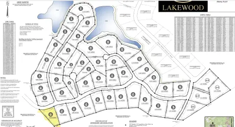 Wooded Lot in Lakewood