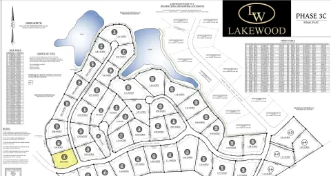 Wooded Lot in Lakewood