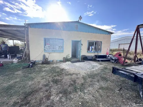 Automotive Shop with Covered Work Area