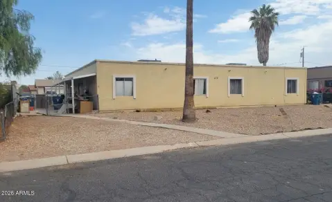 Fourplex with Street and Alley Parking