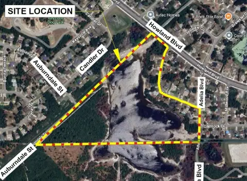 Approved Retail and Child Care Land