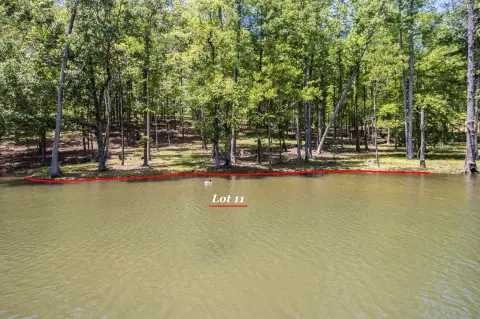 Large Wooded Lot on Lake