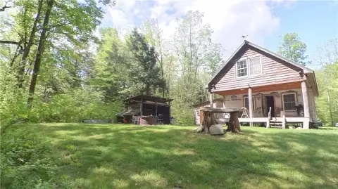 Secluded Cabin Bordering State Land
