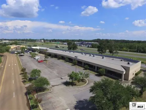 Retail Strip Center with Parking