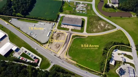 Fenced Industrial Land