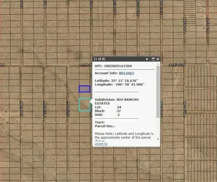 Residential Land in Rio Rancho