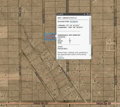 Residential Land in Rio Rancho