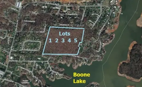 Large Wooded Lot Near Lake