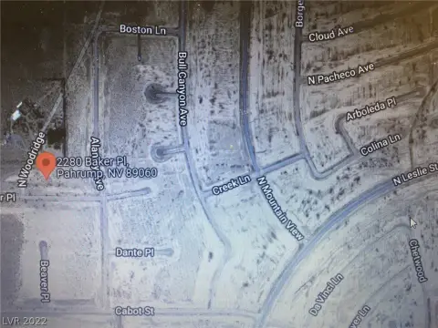 Pahrump Land with Mountain Views