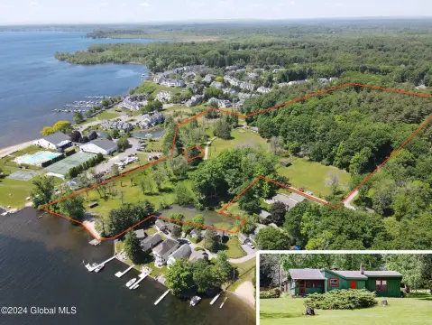 Saratoga Lake Waterfront Estate Awaits