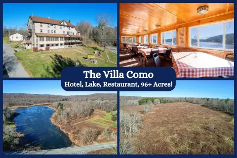 Restaurant and Land in Lake Como