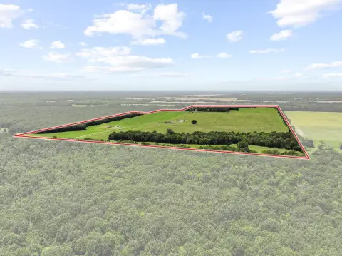 Ranch with Stocked Pond and Concrete Pad