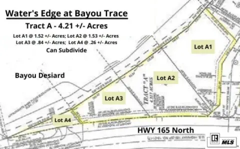 Bayou-Front Commercial Land