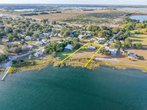 Lakefront Land with Storage Shed