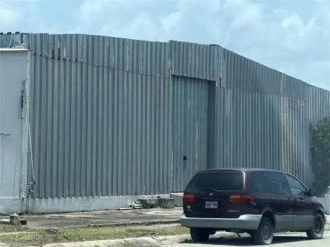Industrial Warehouse with Loading Area