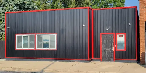 Storefront With River View