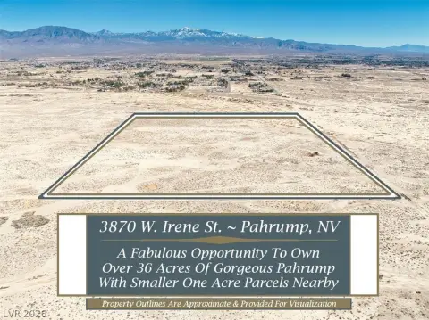 Pahrump Land with Mountain Views