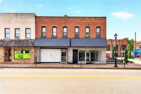 Brick Mixed-Use Building