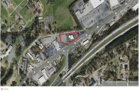 Commercial Building in High-Traffic Area