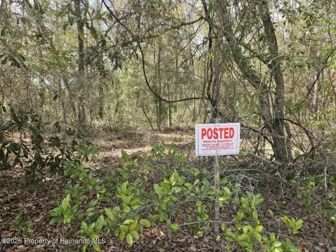 Brooksville Homesite with No HOA