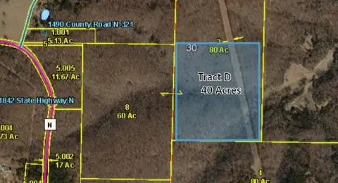 40 Acres Wooded Land, Ava