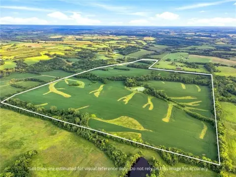 Row Crop Farm With CRP