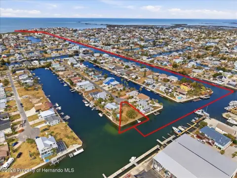Waterfront Lot in Hernando Beach