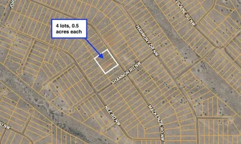 Adjacent Residential Land Lots