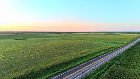 CRP-Enrolled Farmland with Highway Frontage