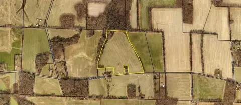 Agricultural Land with Tobacco Barn