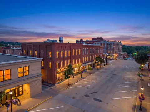 Three-Story Mixed-Use Building