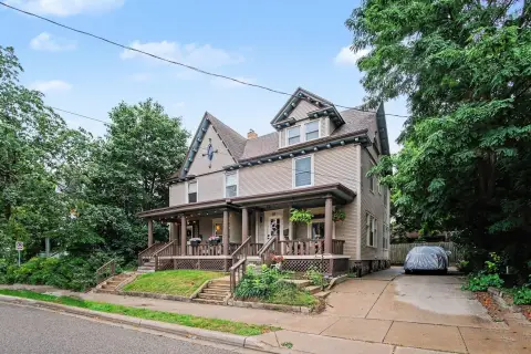 Side-by-Side Duplex with Porches