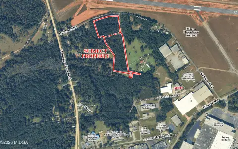 Macon Industrial Land Near Interstates