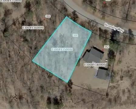 Wooded Lakefront Campground Land