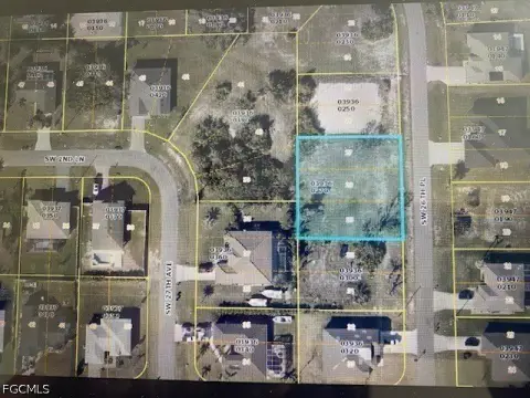 Oversized Triple Lot in Cape Coral