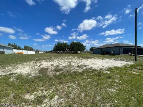 Oversized Cleared Lot in Cape Coral
