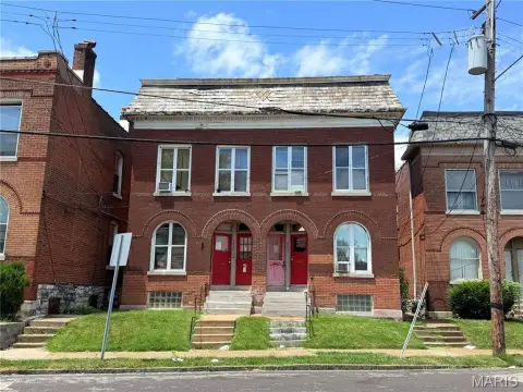 Four-Family Brick Building
