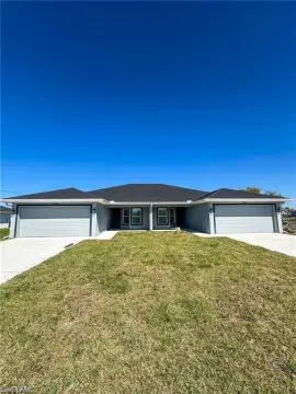 Duplex with Two-Car Garages