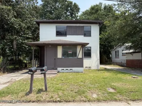 Two-Story Concrete Block Duplex