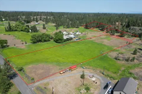 Level Farmland with Plotted Parcels