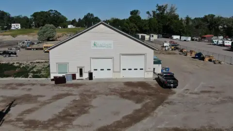Industrial Shop with Overhead Doors