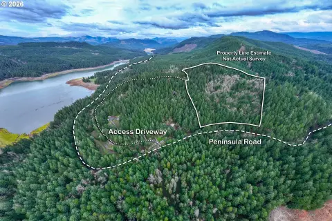 Private Hilltop Parcel near Lowell