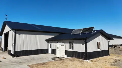 Open Flex Building with Office