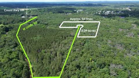 Wooded Residential Land with Four Lots