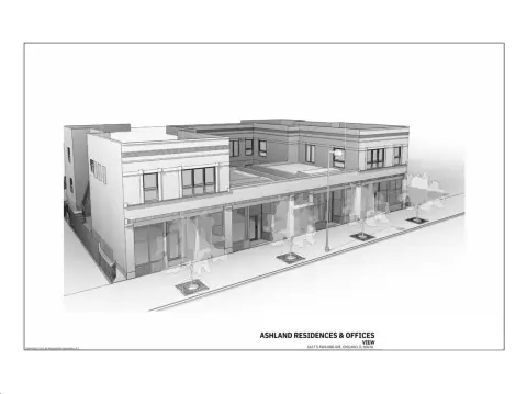 Mixed-Use Building with Gated Courtyard