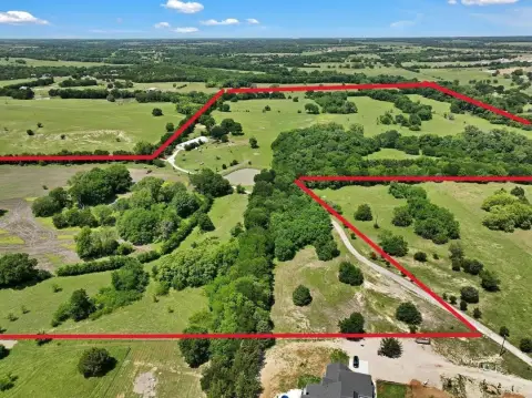 Fenced Agricultural Land with Ponds