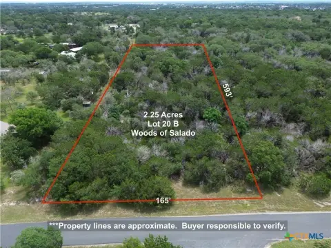 Heavily Wooded Homesite in Salado